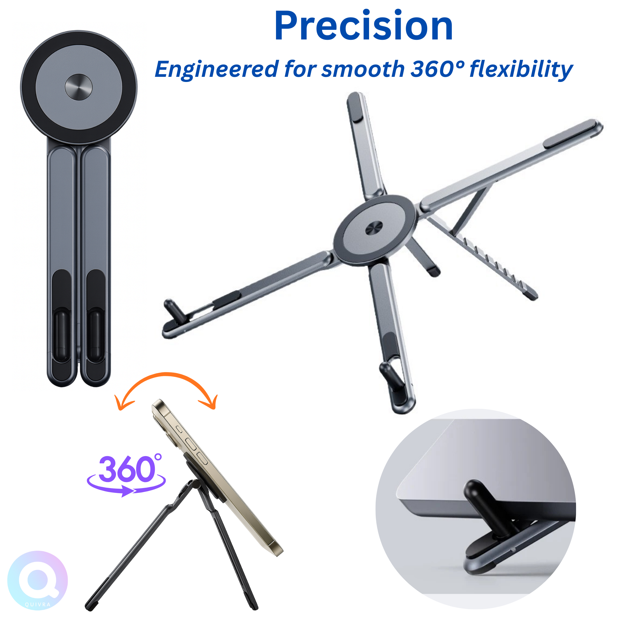 MagTri Stand — The 3-in-1 Premium Stand