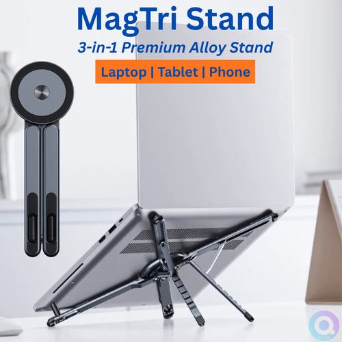MagTri Stand — The 3-in-1 Premium Stand