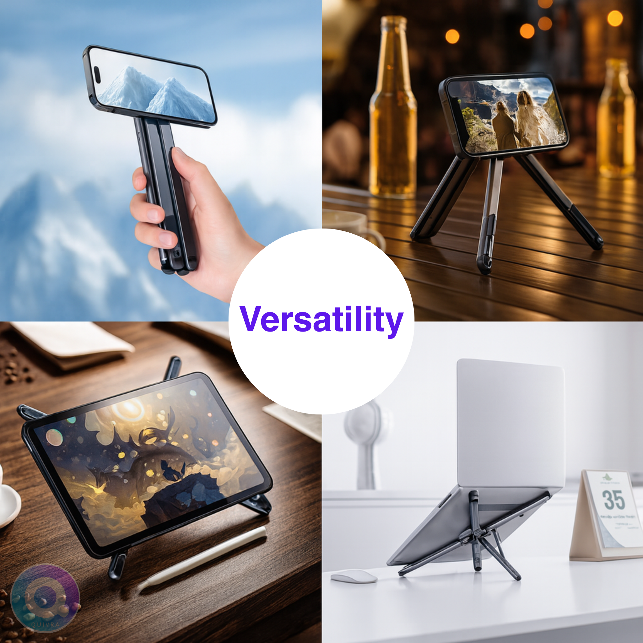MagTri Stand — The 3-in-1 Premium Stand