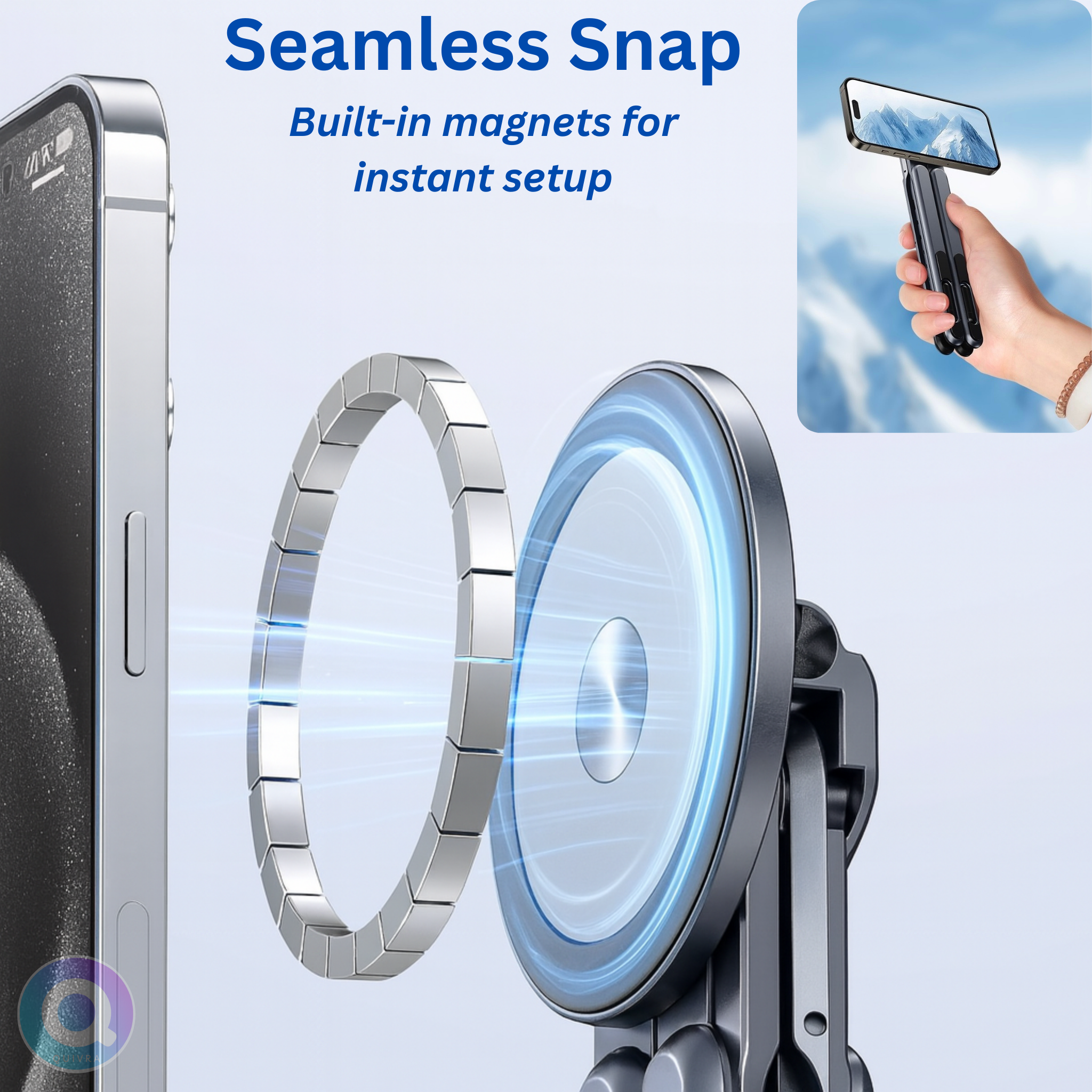 MagTri Stand — The 3-in-1 Premium Stand